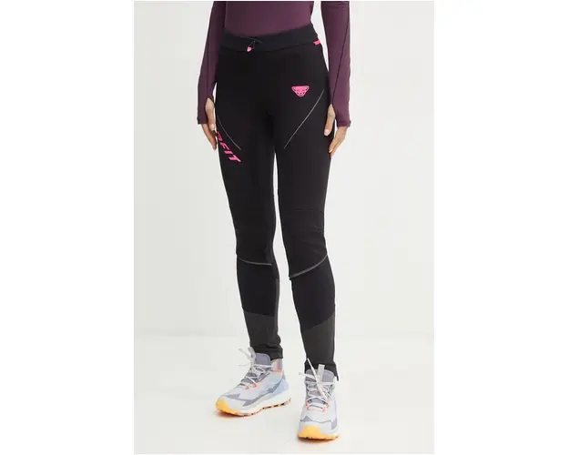 Dynafit pantaloni sport Alpine Warm femei, culoarea negru, 08.0000071079