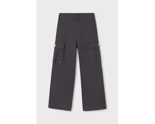 Mayoral pantaloni copii culoarea gri, neted, 7551
