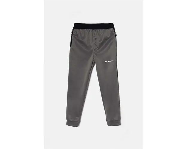 Columbia pantaloni de trening pentru copii Columbia Tech culoarea gri, neted, 2087511