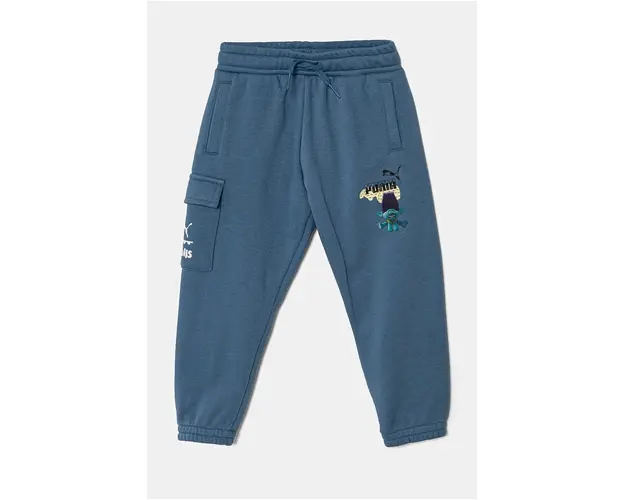Puma pantaloni de trening pentru copii X TROLLS Cargo Pants TR cu imprimeu, 627379