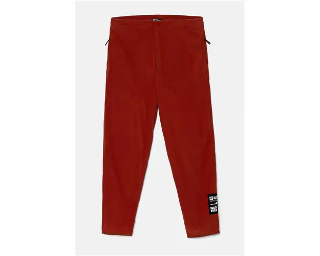 Jack Wolfskin pantaloni de trening pentru copii culoarea maro, neted, A60303
