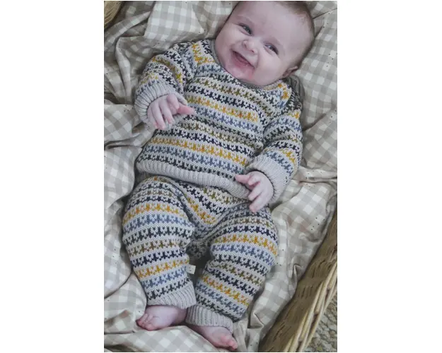 That's mine pantaloni de trening din bumbac pentru copii Florens culoarea bej, modelator, 128051