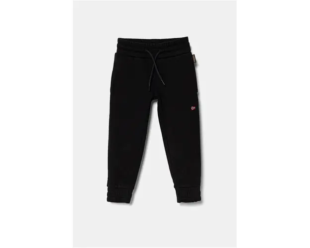 Napapijri pantaloni de trening pentru copii MALIS WINT culoarea negru, neted, NP0A4IBB0411