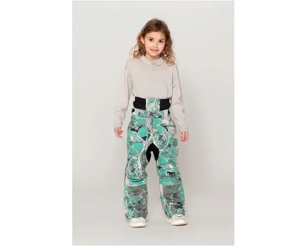 Gosoaky pantaloni de schi pentru copii BIG BAD WOLF culoarea verde, 242.9.1.708
