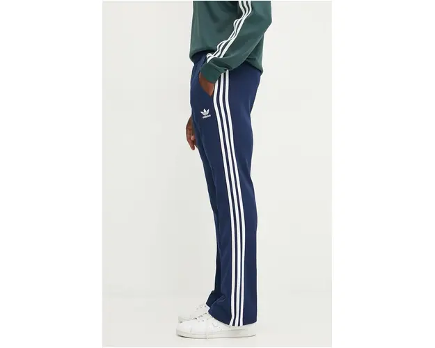 adidas Originals pantaloni de trening Adicolor 70s Track Pant culoarea albastru marin, modelator, IX5220