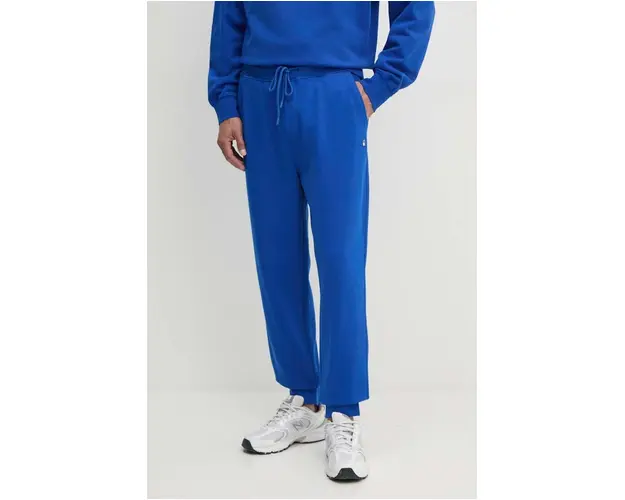 United Colors of Benetton pantaloni de trening din bumbac neted, 342ZUF01B