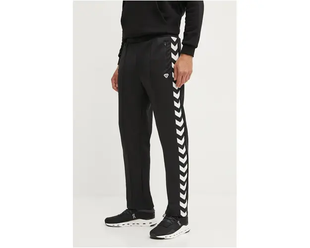 Hummel pantaloni de trening culoarea negru, modelator, 225252