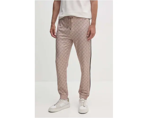 Joop! pantaloni de trening culoarea bej, modelator, 30042916