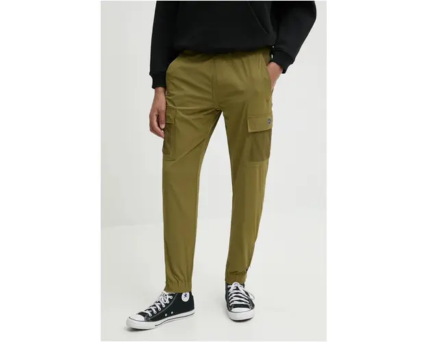 BALR. pantaloni de trening Hexline culoarea verde, neted, B1412 1030