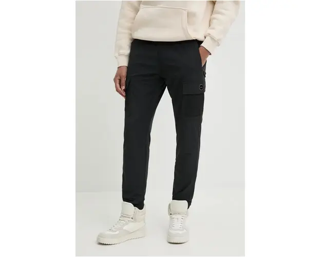 BALR. pantaloni de trening Hexline culoarea negru, neted, B1412 1030