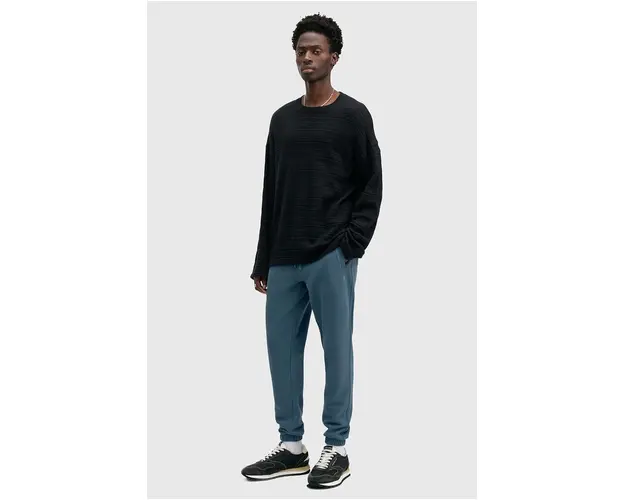 AllSaints pantaloni de trening din bumbac RAVEN SWEATPANT culoarea negru, neted, M031TA