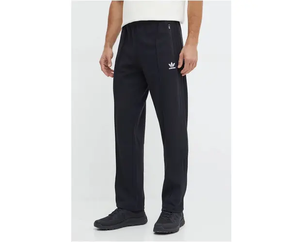 adidas Originals pantaloni de trening Mono 2 Trackpant culoarea negru, neted, IZ2539