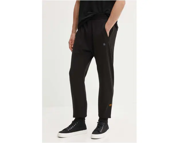 G-Star Raw pantaloni de trening culoarea negru, neted, D25525-D566