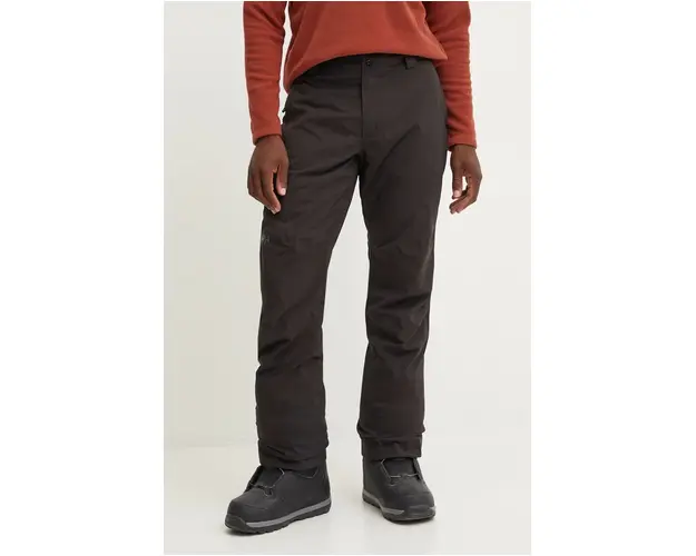 Helly Hansen pantaloni de schi Alpine culoarea negru, 65876