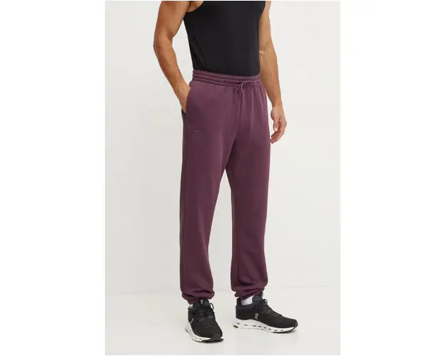 Champion pantaloni de trening culoarea violet, neted, 220424