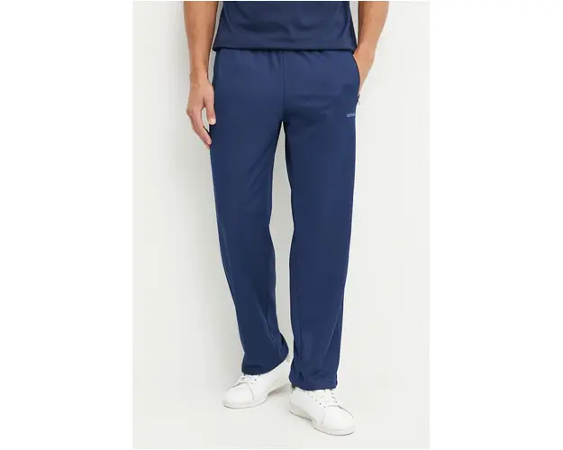 adidas Originals pantaloni barbati, culoarea albastru marin, neted, IX9607