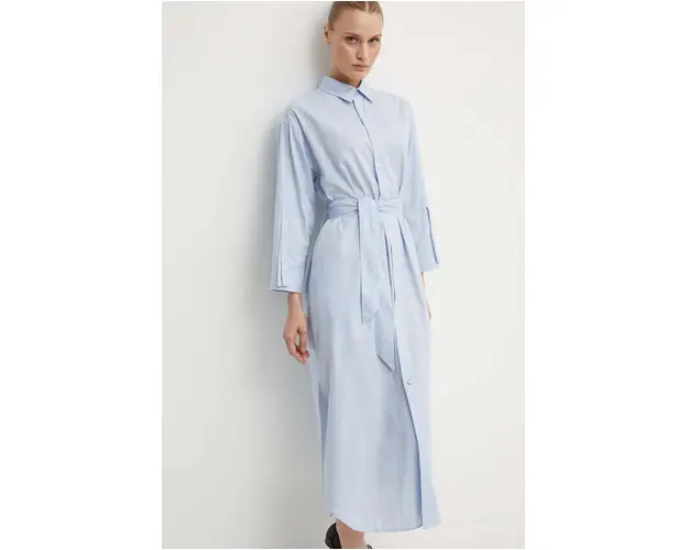 G-Star Raw rochie din bumbac midi, oversize, D24625-D592