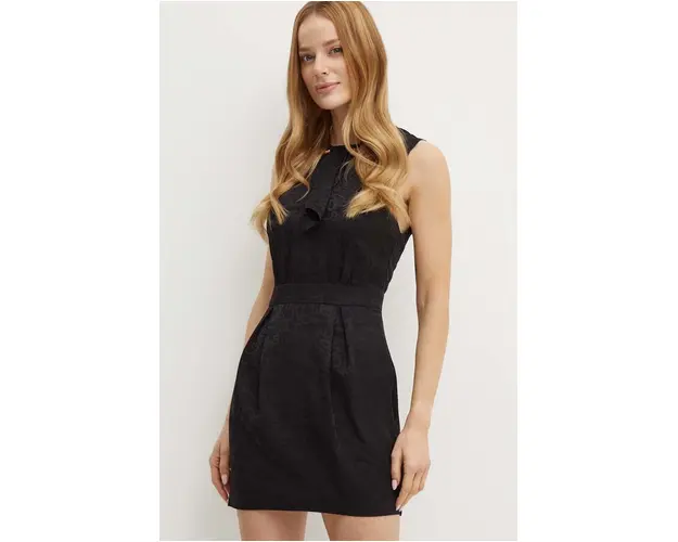 Elisabetta Franchi rochie culoarea negru, mini, evazati, AB60746E2
