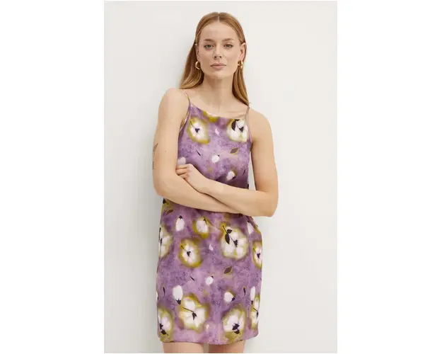 MAX&Co. rochie culoarea violet, mini, evazati, 2426226051200