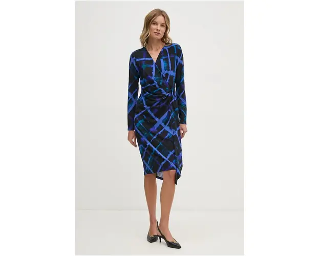 Joseph Ribkoff rochie culoarea negru, mini, drept, 244131