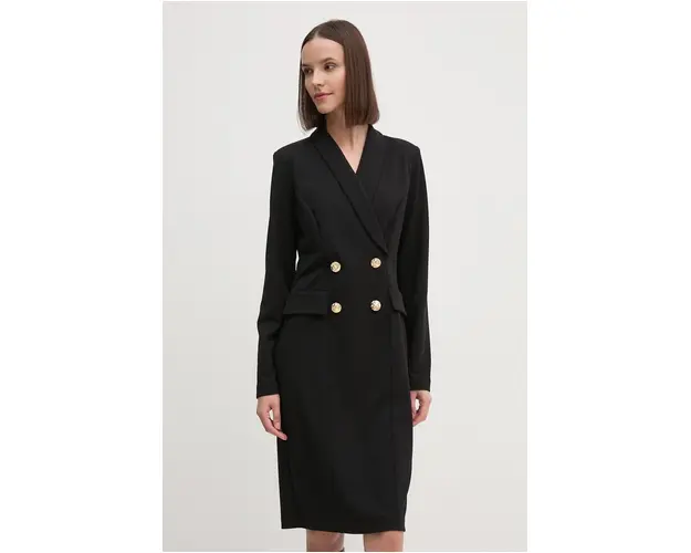 Joseph Ribkoff rochie culoarea negru, mini, mulata, 243146