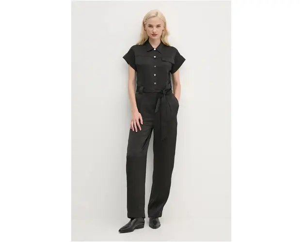 Dkny salopeta culoarea negru, P4GZTXFJ