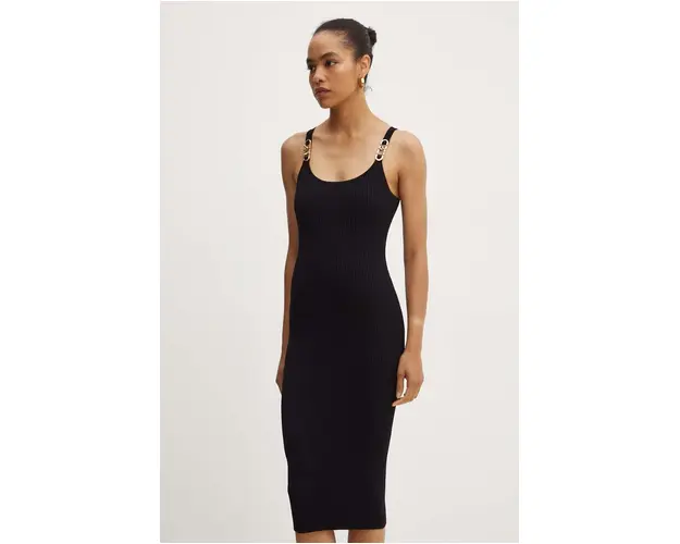 MICHAEL Michael Kors rochie culoarea negru, mini, mulata, MT482IL33D