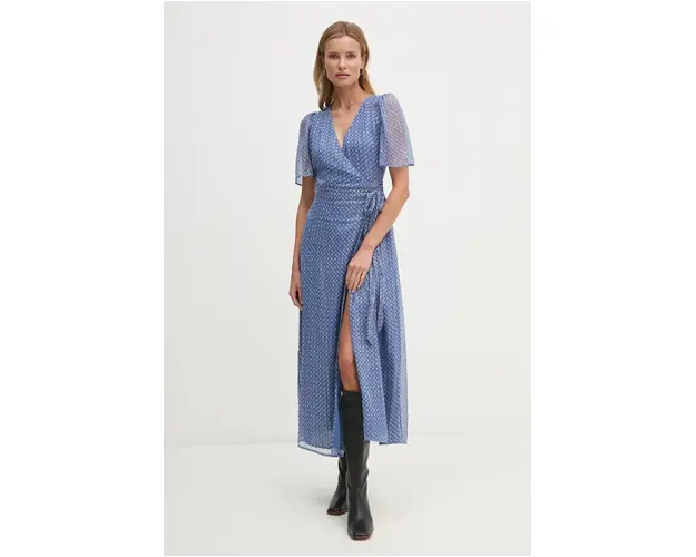 Pepe Jeans rochie NIDIA maxi, evazati, PL953566