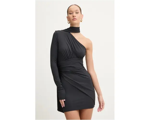 Aniye By rochie culoarea negru, mini, mulata, 181459