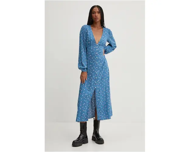 Billabong rochie Cool Night midi, drept, EBJWD00150