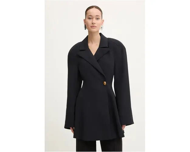 Stine Goya rochie culoarea negru, mini, evazati, C009-2273