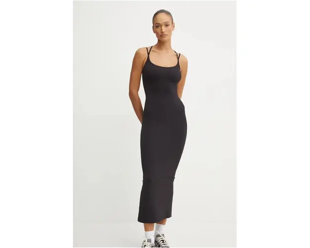 P.E Nation rochie Preview culoarea negru, maxi, mulata, 243D411
