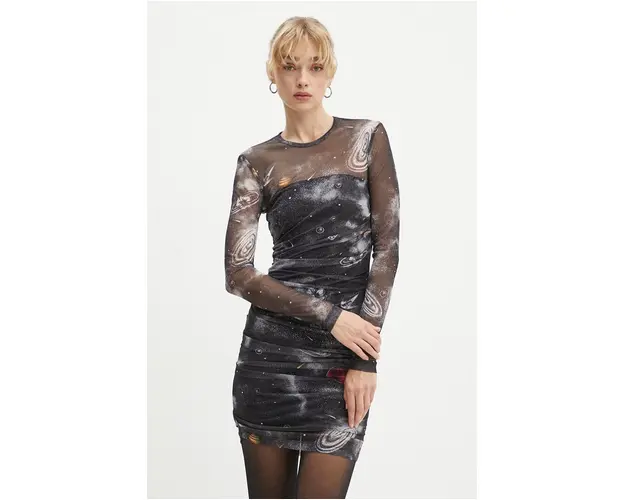 Moschino Jeans rochie mini, mulata, A0452 8739