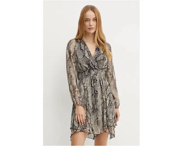 Morgan rochie RIPYTH culoarea negru, mini, evazati, RIPYTH