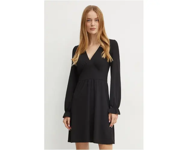 Morgan rochie RSASHA culoarea negru, mini, evazati, RSASHA