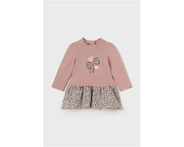 Mayoral rochie bebe culoarea roz, mini, evazati, 2917