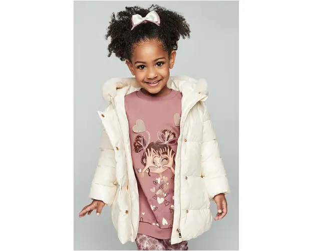 Mayoral rochie fete culoarea roz, mini, drept, 4933