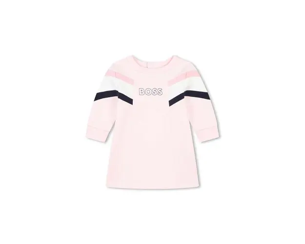 BOSS rochie bebe culoarea roz, mini, evazati, J51077