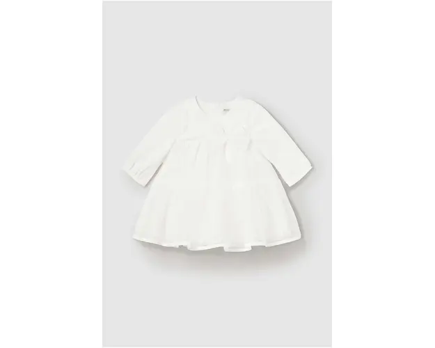 Mayoral Newborn rochie bebe culoarea bej, mini, evazati, 2805