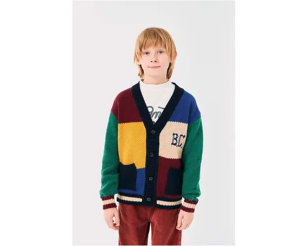 Bobo Choses cardigan cu amestec de lana pentru copii 224AC121