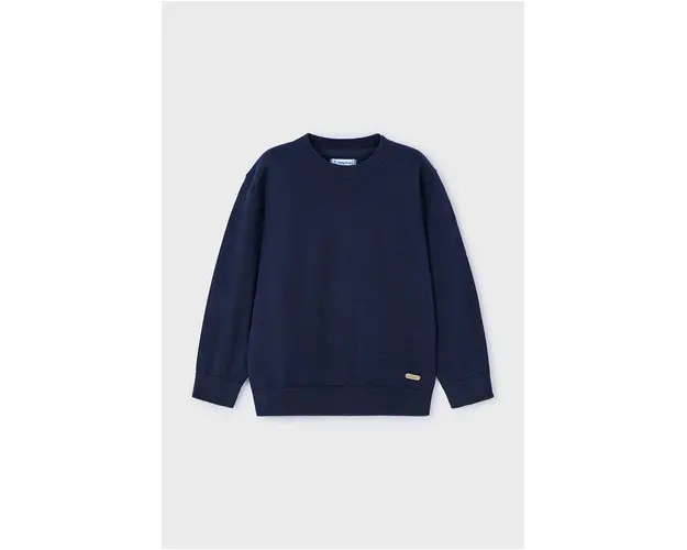 Mayoral pulover de bumbac pentru copii culoarea albastru marin, light, 323