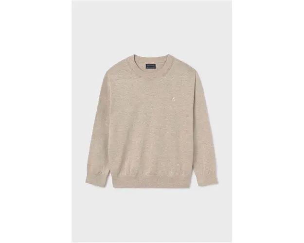 Mayoral pulover de bumbac pentru copii culoarea bej, light, 354