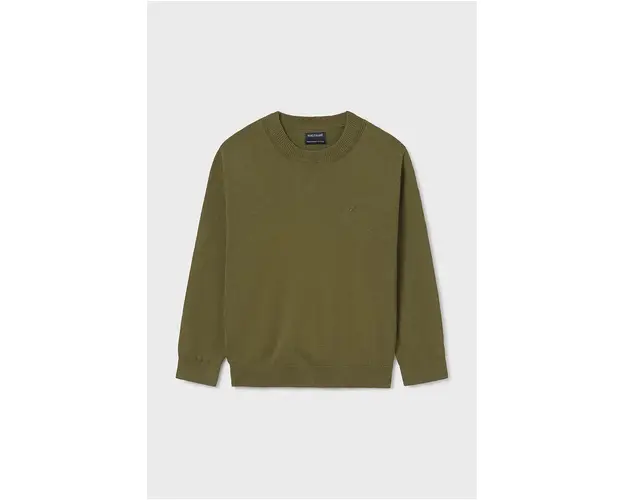 Mayoral pulover de bumbac pentru copii culoarea verde, light, 354