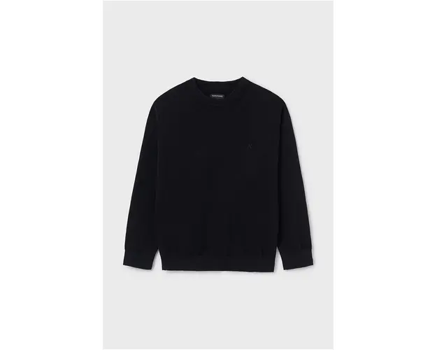 Mayoral pulover de bumbac pentru copii culoarea negru, light, 354