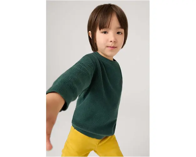 Mayoral pulover pentru copii din amestec de lana culoarea verde, light, 4337