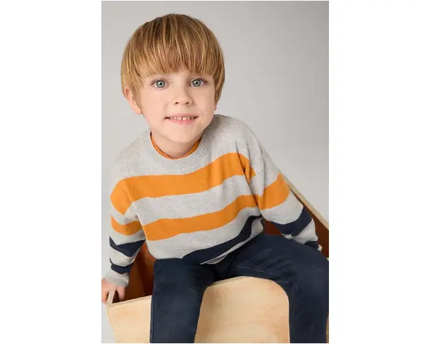 Mayoral pulover pentru copii din amestec de lana culoarea portocaliu, 4338