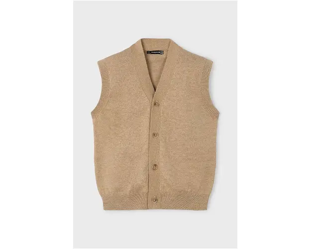 Mayoral vesta copii culoarea bej, light, 4345