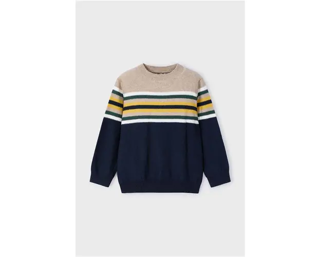 Mayoral pulover pentru copii din amestec de lana culoarea albastru marin, light, 4351
