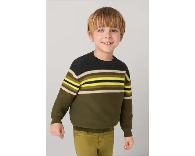 Mayoral pulover pentru copii din amestec de lana culoarea verde, light, 4351