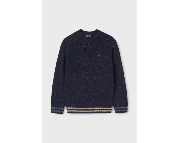 Mayoral pulover pentru copii din amestec de lana culoarea albastru marin, 7390